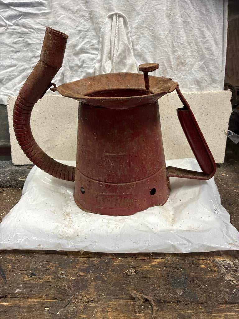 Vintage novimpo 1 liter oliekannetje, Ophalen of Verzenden