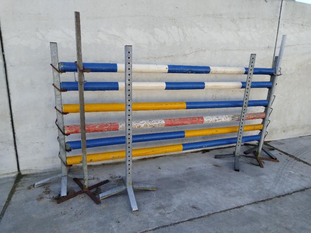 Te koop complete hindernis, Dieren en Toebehoren, Paarden en Pony's | Overige Paardenspullen, Ophalen of Verzenden, Gebruikt, Springen