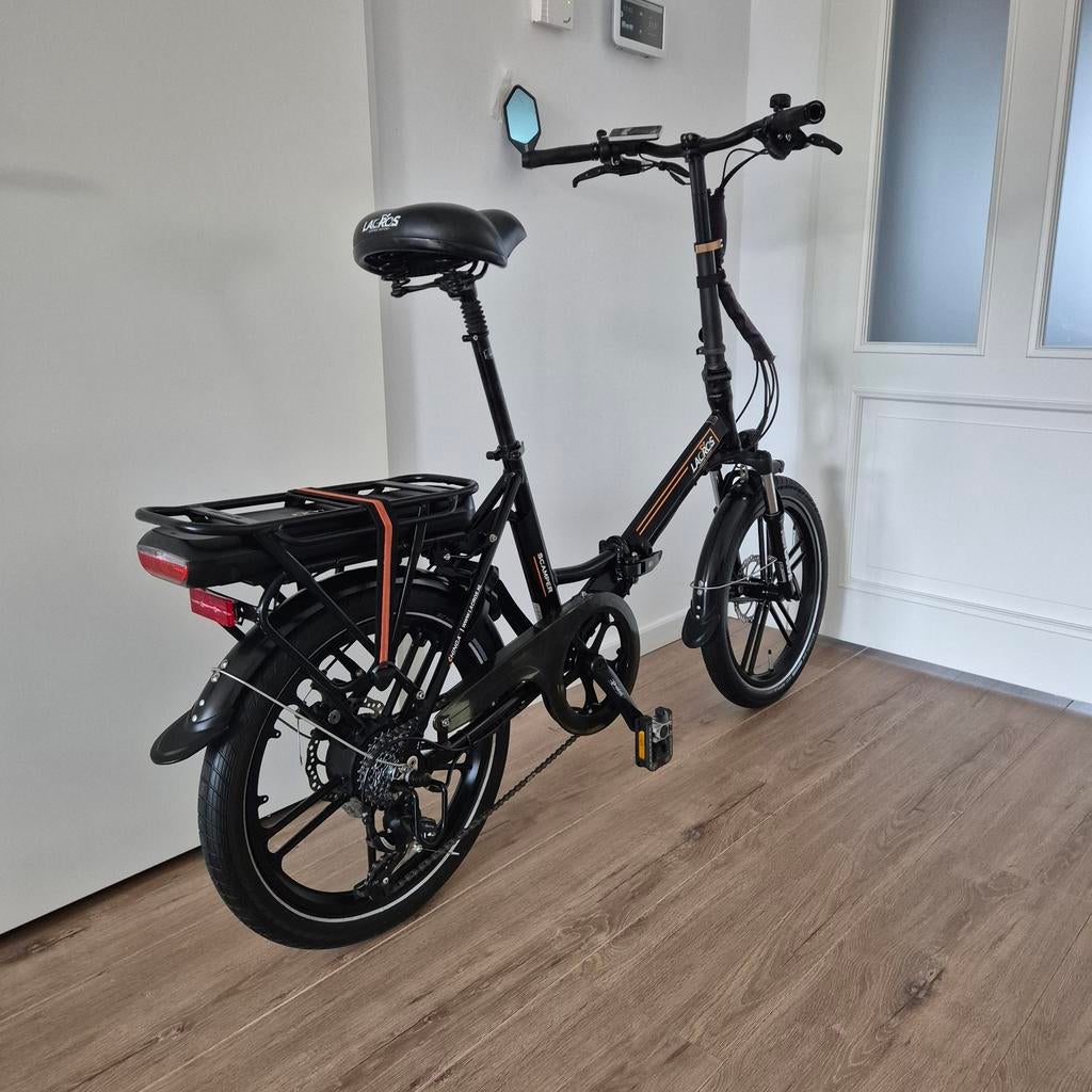 2x Z.G.A.N. Lacros S400 elektrische vouwfietsen (17,5ah), Fietsen en Brommers, Versnellingen, Zo goed als nieuw, Ophalen, Overige merken