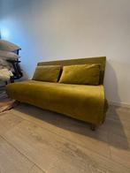 MADE vintage gold double sofa bed (140x190cm), Huis en Inrichting, Banken | Sofa's en Chaises Longues, Ophalen, Gebruikt, Tweepersoons