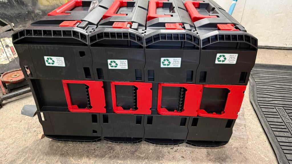 Milwaukee HD boxen, Doe-het-zelf en Verbouw, Ophalen, Gebruikt