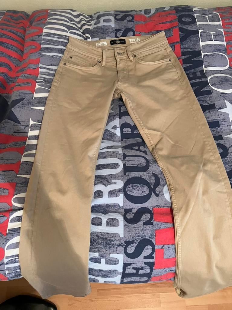 Zandkleurige broek van Petrol. Maat 28/34, Ophalen of Verzenden, Zo goed als nieuw, Overige maten, Beige