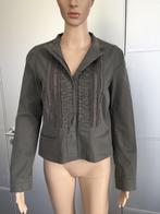 B831 TURNOVER grijs jasje colbert blazer jack Maat 38=M, Kleding | Dames, Jasjes, Kostuums en Pakken, Maat 38/40 (M), Zo goed als nieuw