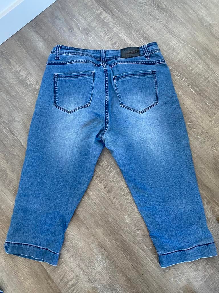 Spijker kniebroek, Blauw, Ophalen of Verzenden, Zo goed als nieuw, New Star