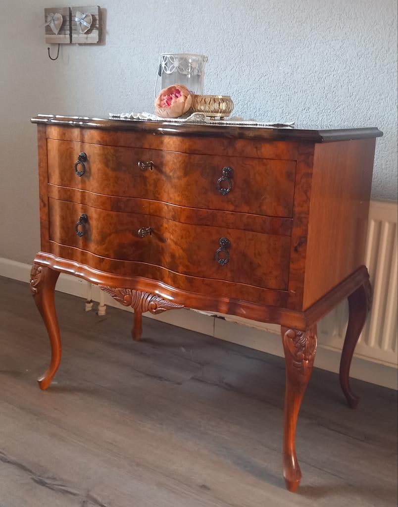 Oud ladekastje, Ophalen, Minder dan 50 cm, Gebruikt, 3 of 4 laden