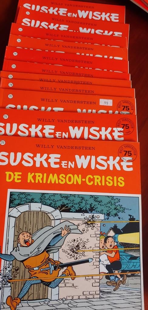 Suske en Wiske strips, Meerdere stripboeken, Ophalen of Verzenden, Gelezen