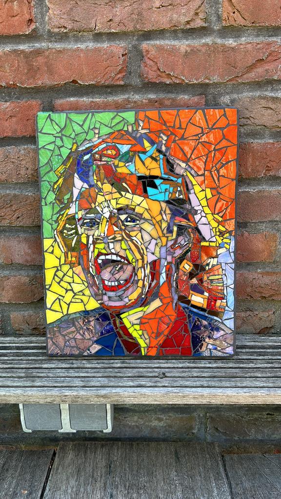 Mozaiek van Mick Jagger, Ophalen of Verzenden