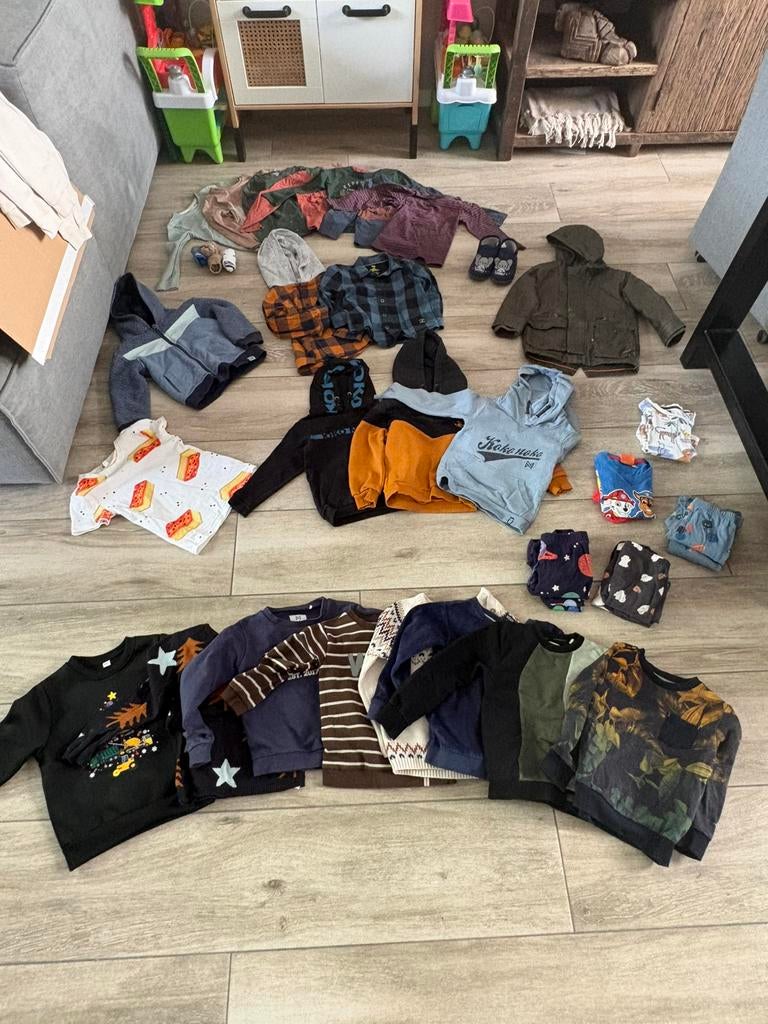 Kledingpakket Jongens maat 98, Kinderen en Baby's, Kinderkleding | Kinder-kledingpakketten, Gebruikt, Maat 98, Ophalen of Verzenden