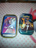 Pokemon mini tin gevuld met kaarten, Hobby en Vrije tijd, Verzamelkaartspellen | Pokémon, Ophalen of Verzenden, Zo goed als nieuw