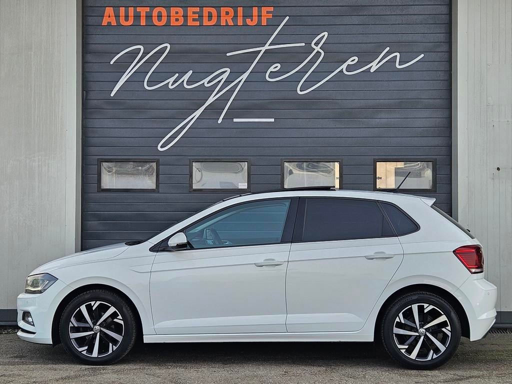 Volkswagen Polo 1.0 TSI Highline|pano|DCC|ACC|Clima|Full LED, Voorwielaandrijving, Stof, Wit, Origineel Nederlands