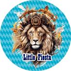 L1452 icing frosting leeuw 19cm eetbare taart plaat print, Ophalen of Verzenden, Nieuw, Taarten, Versiering