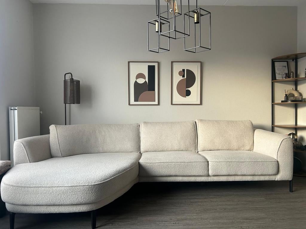 Henders en Hazel hoekbank €1250,-, Teddy, Hoekbank, 300 cm of meer, Ophalen of Verzenden