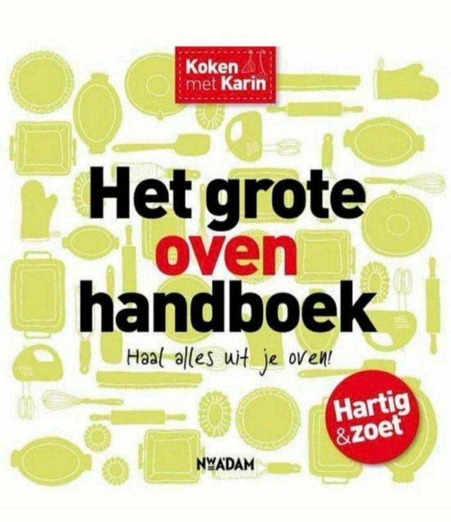Koken met Karin - Het grote ovenhandboek, Verzenden, Zo goed als nieuw, Nederland en België