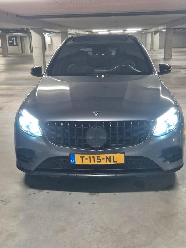 Mercedes-Benz GLC 250 211pk 4MATIC 9G-TRONIC 2018 Grijs, Auto's, Automaat, Achterwielaandrijving, Zwart, 4 cilinders