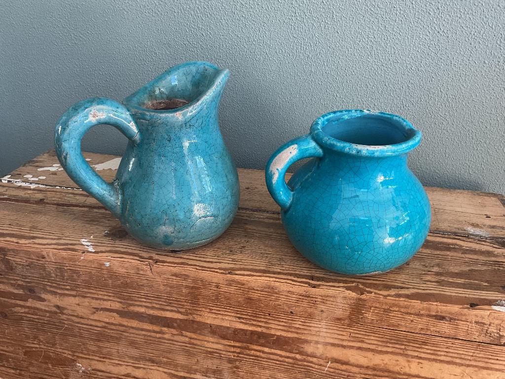 Vazen, Huis en Inrichting, Steen, Overige kleuren, Ophalen of Verzenden, Zo goed als nieuw