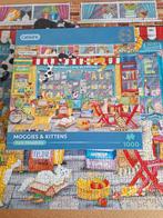Gibsons Moggies & Kittens Legpuzzel 1000 stukjes, Ophalen, 500 t/m 1500 stukjes, Gebruikt, Legpuzzel