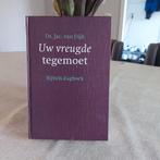 Uw vreugde tegemoet - Bijbels dagboek Ds. Jac. van Dijk, Ophalen of Verzenden, Zo goed als nieuw, Ds. Jac. van Dijk, Christendom | Protestants