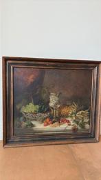 18e eeuws schilderij van fruit en zilveren kelk, Ophalen