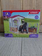 Schleich - paardenstal compleet, Ophalen of Verzenden, Zo goed als nieuw