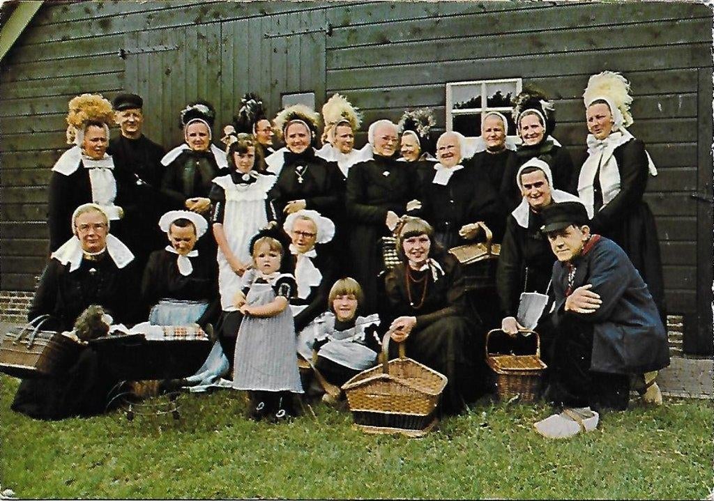 Raalte Salland Folklore Ongelopen Ansichtkaart ( A1059, Ophalen of Verzenden, Voor 1920, Ongelopen