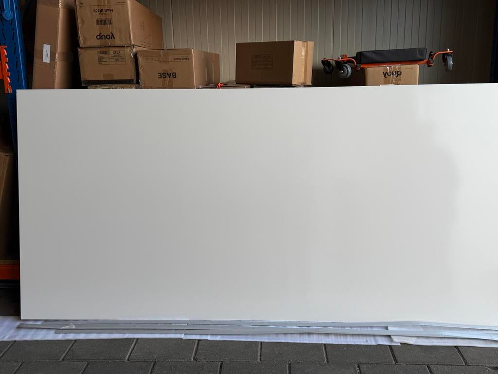 Whitebord whiteboard XXL 250 x 120 cm groot, Ophalen, Gebruikt, Whiteboard