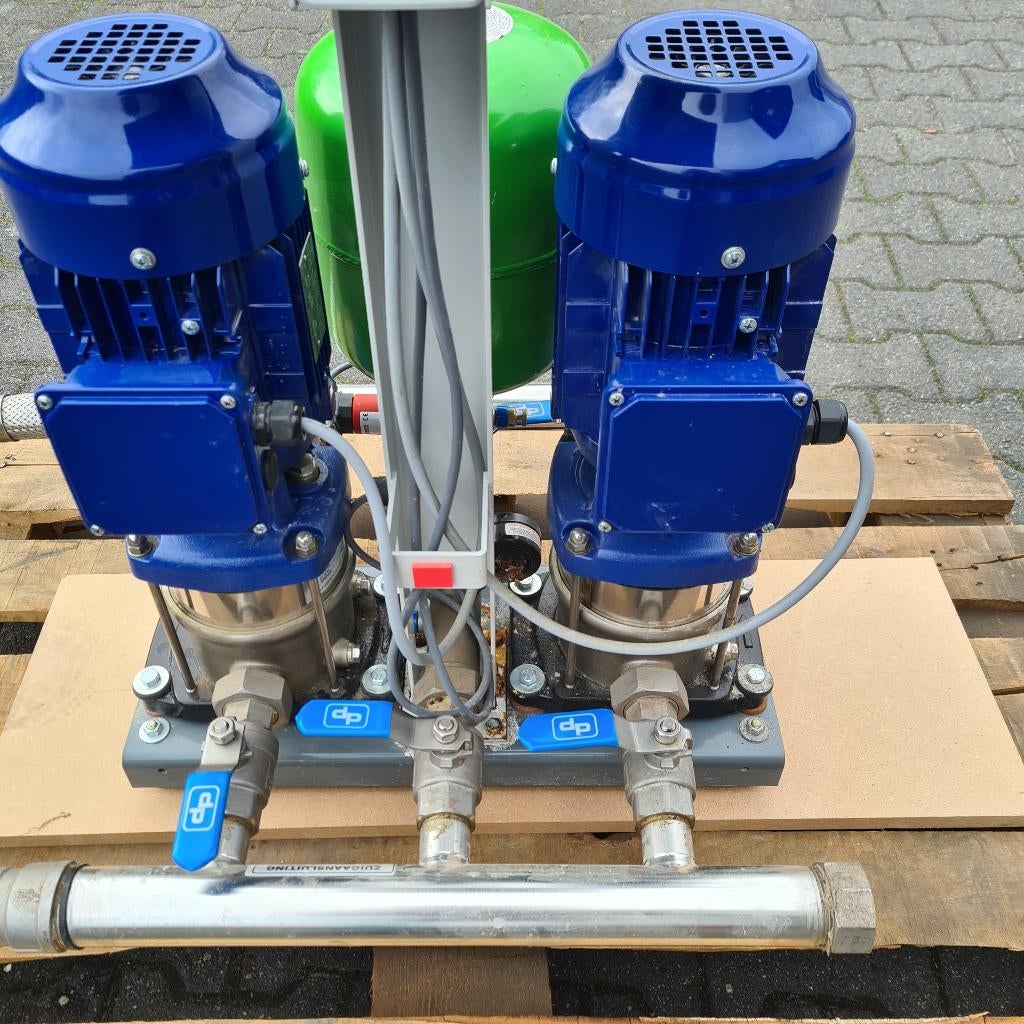 Hydrofoor drukverhoging pomp installatie, Ophalen