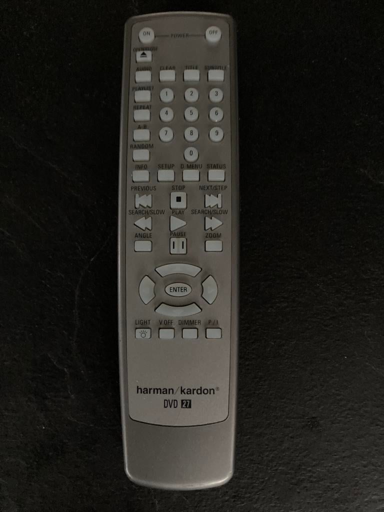 Harman/Kardon dvd 27 afstandsbediening, Ophalen of Verzenden, Gebruikt, Dvd