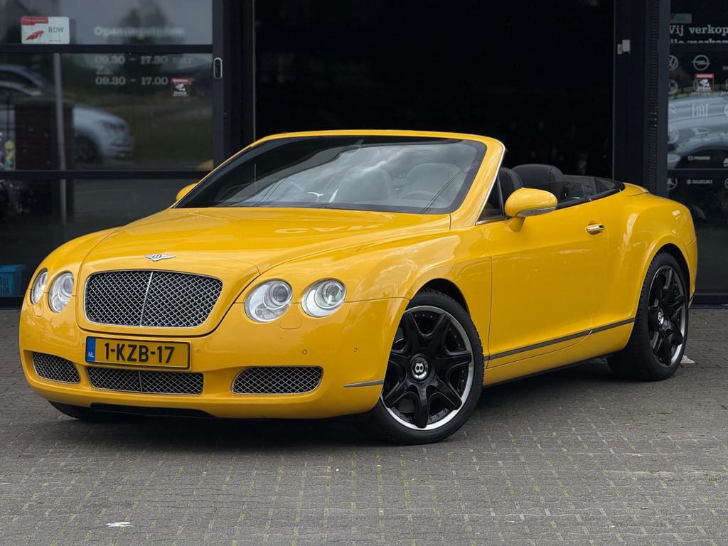 Bentley Continental GTC 6.0 W12 CABRIO/KEYLESS/LEDER/CAMERA/, Automaat, Gebruikt, Zwart, Overige kleuren