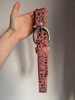 Vintage Y2K oud roze lederen riem met grove studs, Kleding | Dames, Riemen en Ceinturen, Vintage, Overige kleuren, 3 tot 5 cm