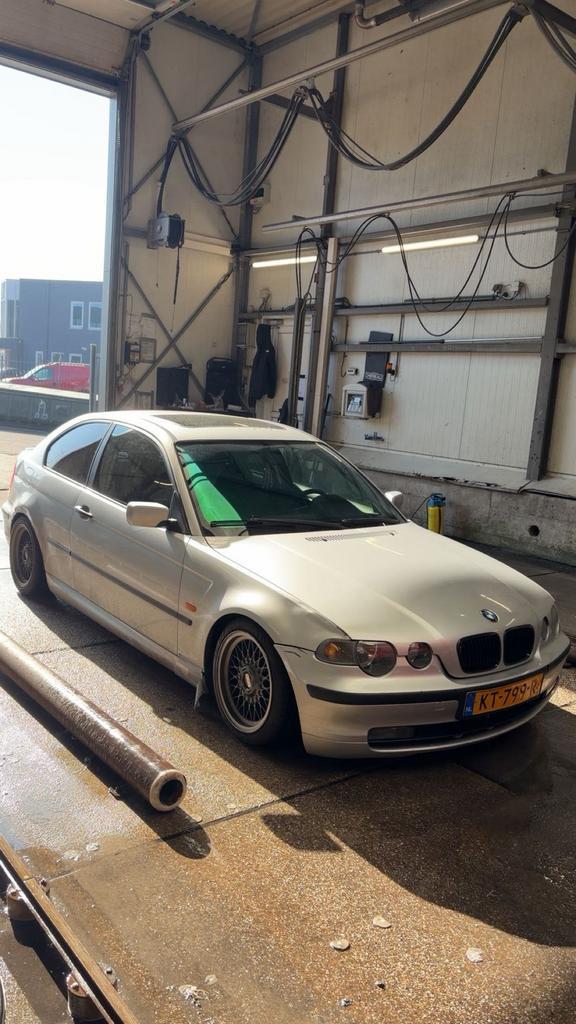 Dikke! BMW 316TI Compact, Auto's, BMW, Particulier, 3-Serie, ABS, Airbags, Airconditioning, Benzine, Coupé, Handgeschakeld, Geïmporteerd