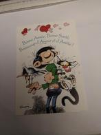 GUUST  FLATER.( - ANDRE  FRANQUIN) MET KAT EN MEEUW, Ophalen of Verzenden, Voor 1920, Overige thema's