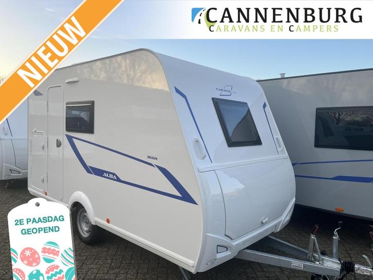 Caravelair Alba 366 H stapelbed, Caravans en Kamperen, Caravans, Bedrijf, tot en met 4, 500 - 750 kg, Standaardzit, Caravelair