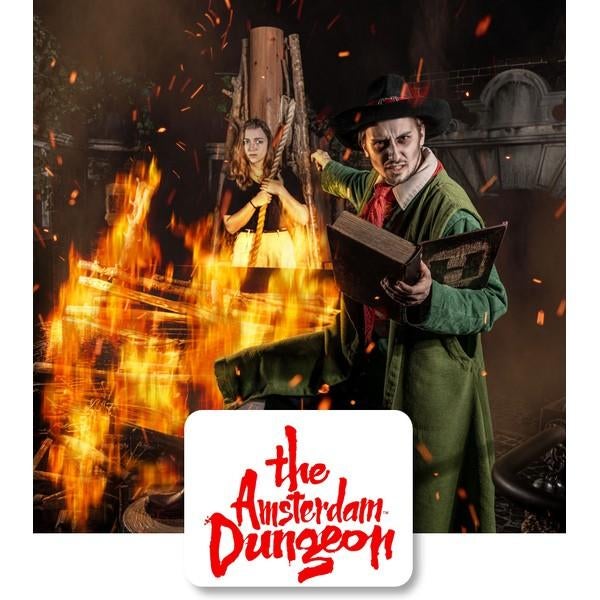 Amsterdam Dungeon tickets 12.50 per stuk, Drie personen of meer, Ticket of Toegangskaart
