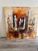Schilderij Jochem de Graaf 100 x 100 cm, Antiek en Kunst, Ophalen