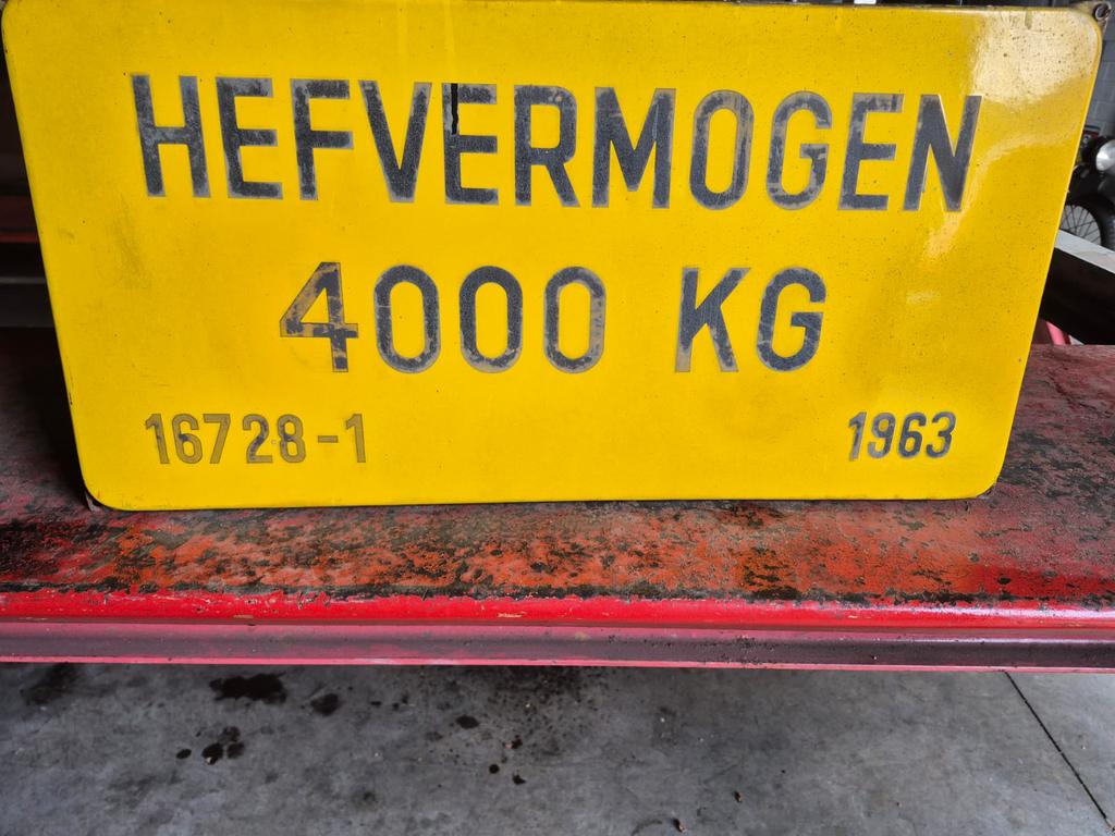 Emaille Reclame bord te koop, Ophalen, Zo goed als nieuw, Auto's