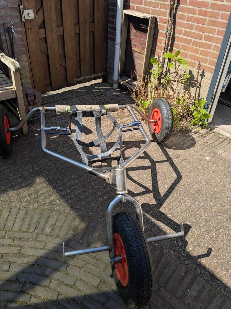 Kite buggy RVS, Ophalen