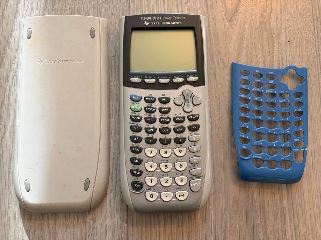 TI-84 Plus Grafische rekenmachine Texas Instruments Silver, Ophalen of Verzenden, Grafische rekenmachine