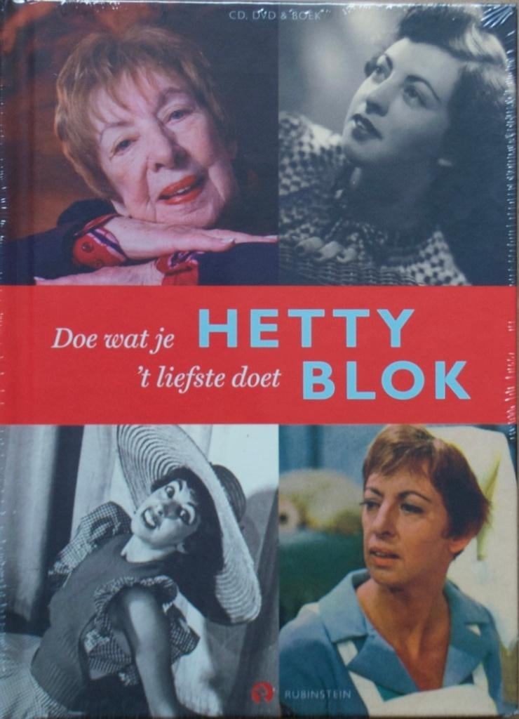 luisterboek Hetty Blok Doe wat je het 't liefste doet cd+dvd, Ophalen of Verzenden, Cd, Volwassene