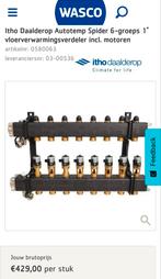 Itho Daalderop Autotemp Spider 6-groeps vloerverdeler, Ophalen of Verzenden, Minder dan 60 cm, Overige typen, Minder dan 30 cm