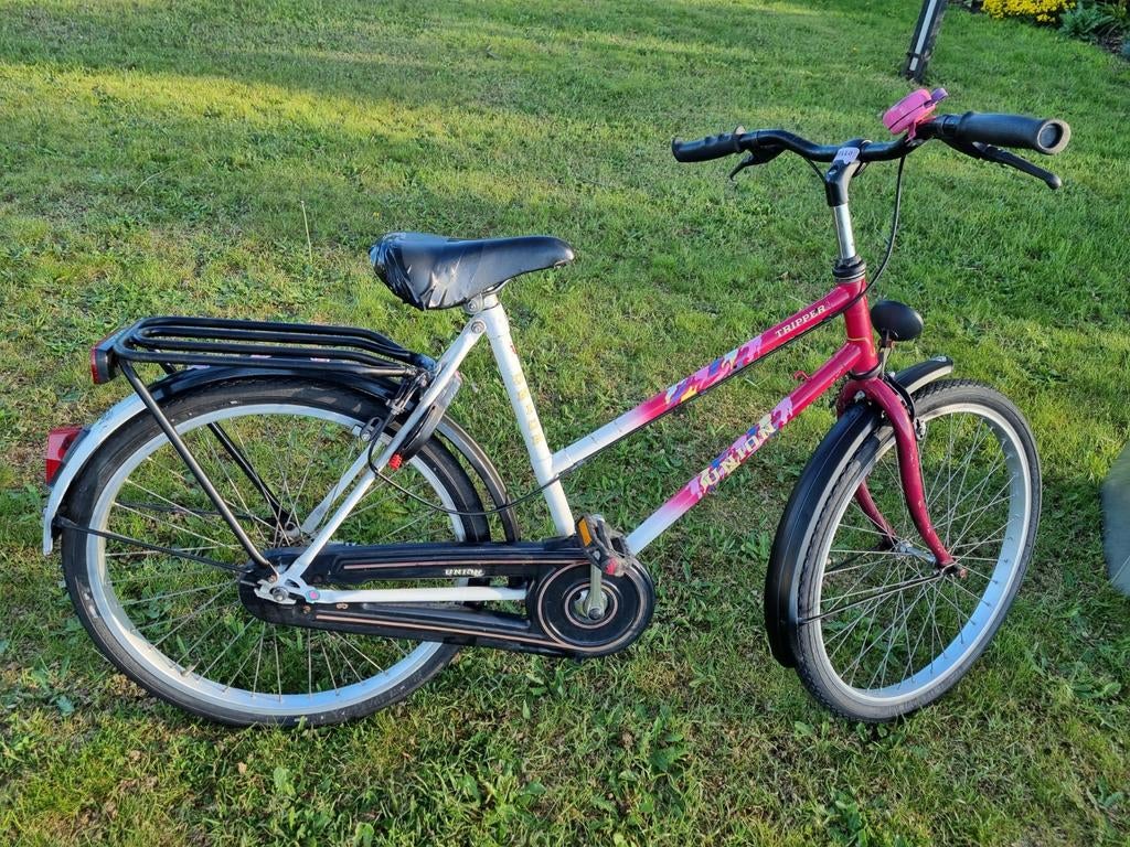 Meisjes fiets, Fietsen en Brommers, Ophalen of Verzenden, Gebruikt, Minder dan 10 versnellingen, Overige merken