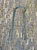 6 groene halfronde plantensteunen, metaal, Ophalen, Bloeit niet, Overige soorten, Volle zon