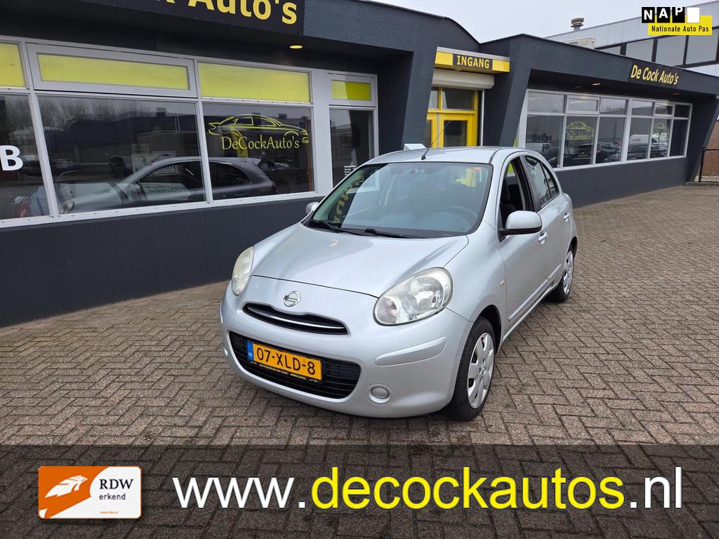 Nissan Micra 1.2 DIG-S Acenta/Fietsendrager, Auto's, Nissan, Bedrijf, Te koop, Micra, ABS, Airbags, Airconditioning, Bluetooth