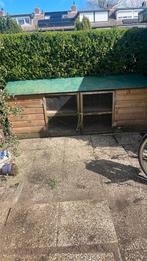 Giga konijnenhok., Dieren en Toebehoren, Knaagdieren en Konijnen | Hokken en Kooien, 110 cm of meer, Ophalen of Verzenden, Zo goed als nieuw