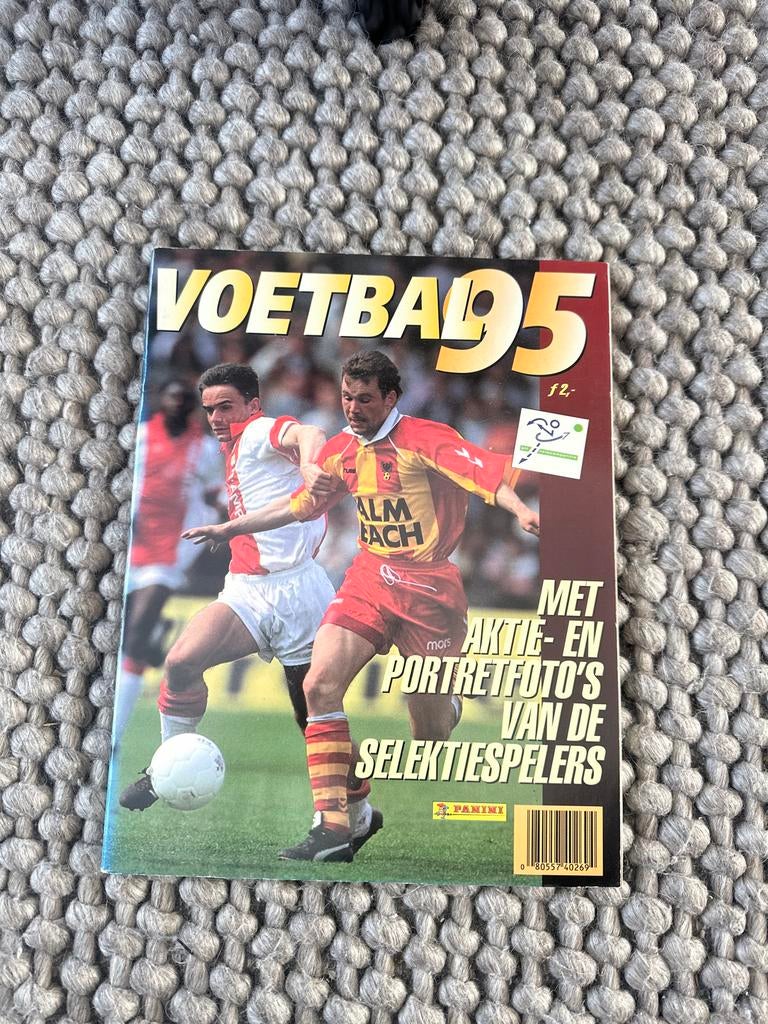 Panini Voetbal 95 album met Ronaldo en bestelformulier, Verzamelen, Sportartikelen en Voetbal, Ophalen of Verzenden, Gebruikt