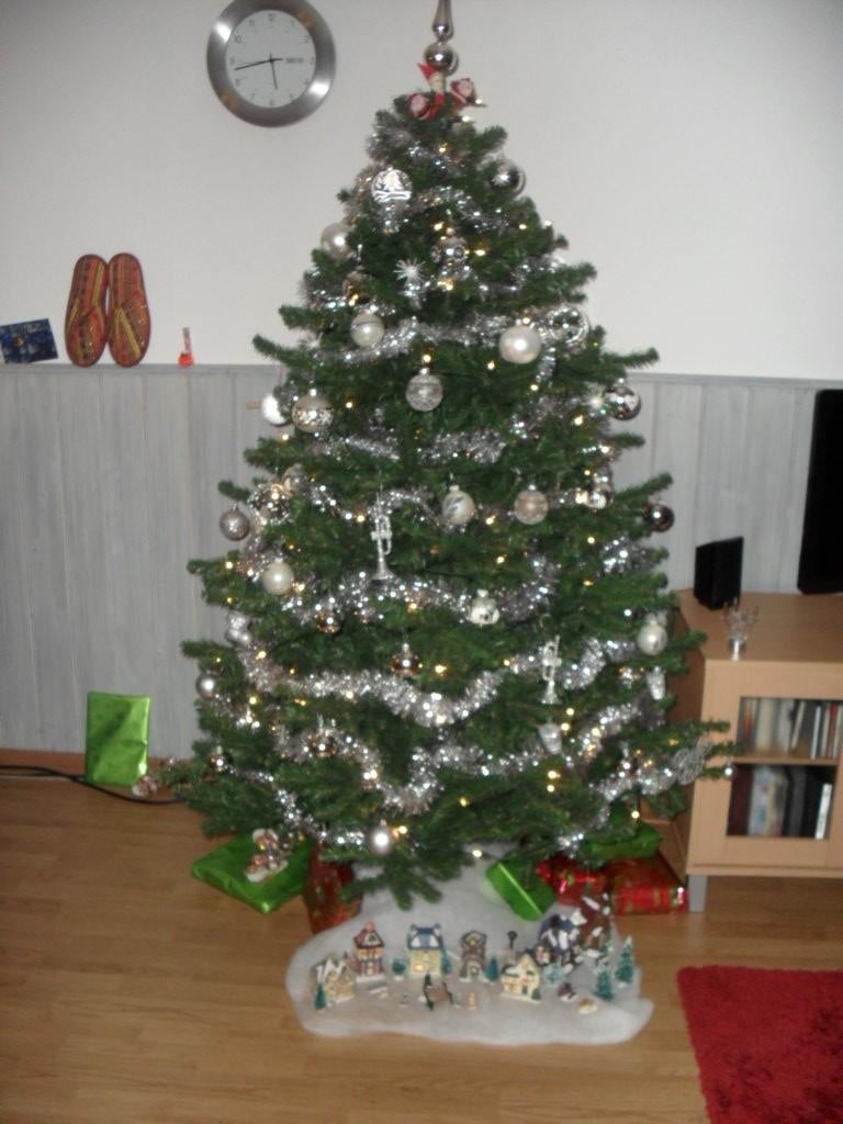 kunst kerstboom 185 cm hoogte, Diversen, Kerst, Ophalen, Gebruikt