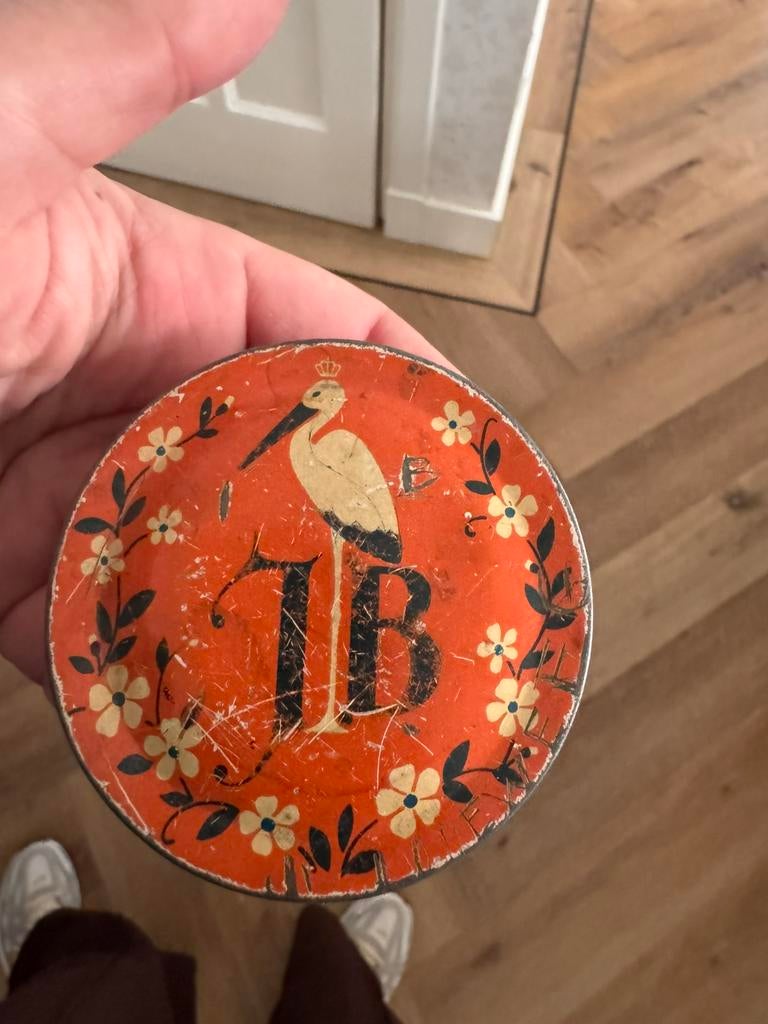 Blikje jb verkade zaandam, Verzamelen, Ophalen of Verzenden