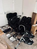 Bugaboo Donkey 3 Twin met maxicosi’s, Kinderen en Baby's, Tweelingen en Meerlingen, Ophalen of Verzenden, Zo goed als nieuw, Kinderwagen of Buggy