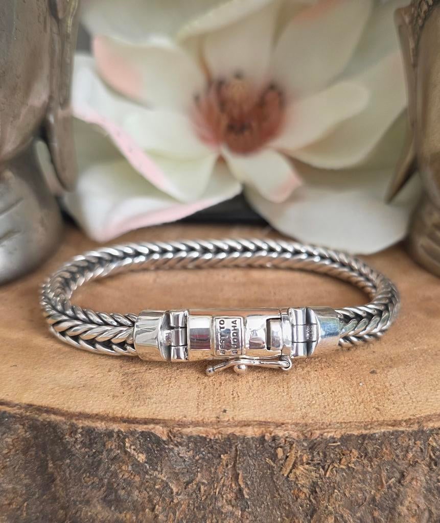 Best to Buddha armband 925Zilver Narul schakel maat 19, 53gr, 19 tot 20, Nieuw, Ophalen of Verzenden, Dame of Heer