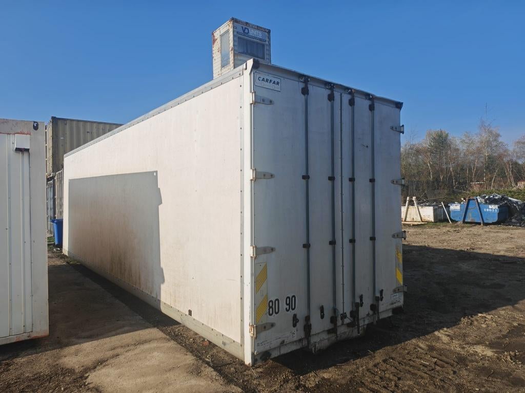 Opslag container 9m 1.250,00 euro, Ophalen