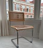 Buisframe stoel met rotan zitting - Opknapper, Ophalen, Gebruikt, Overige kleuren, Metaal